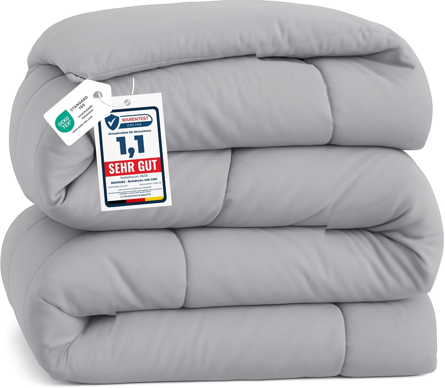 Detalle de BEDSURE Winterdecke 155x220 450 GSM