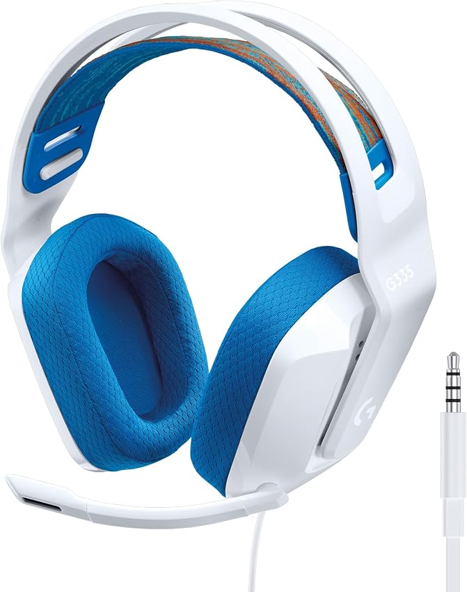 Detalle de Logitech G335 Auriculares Gaming con Micrófono Volteable