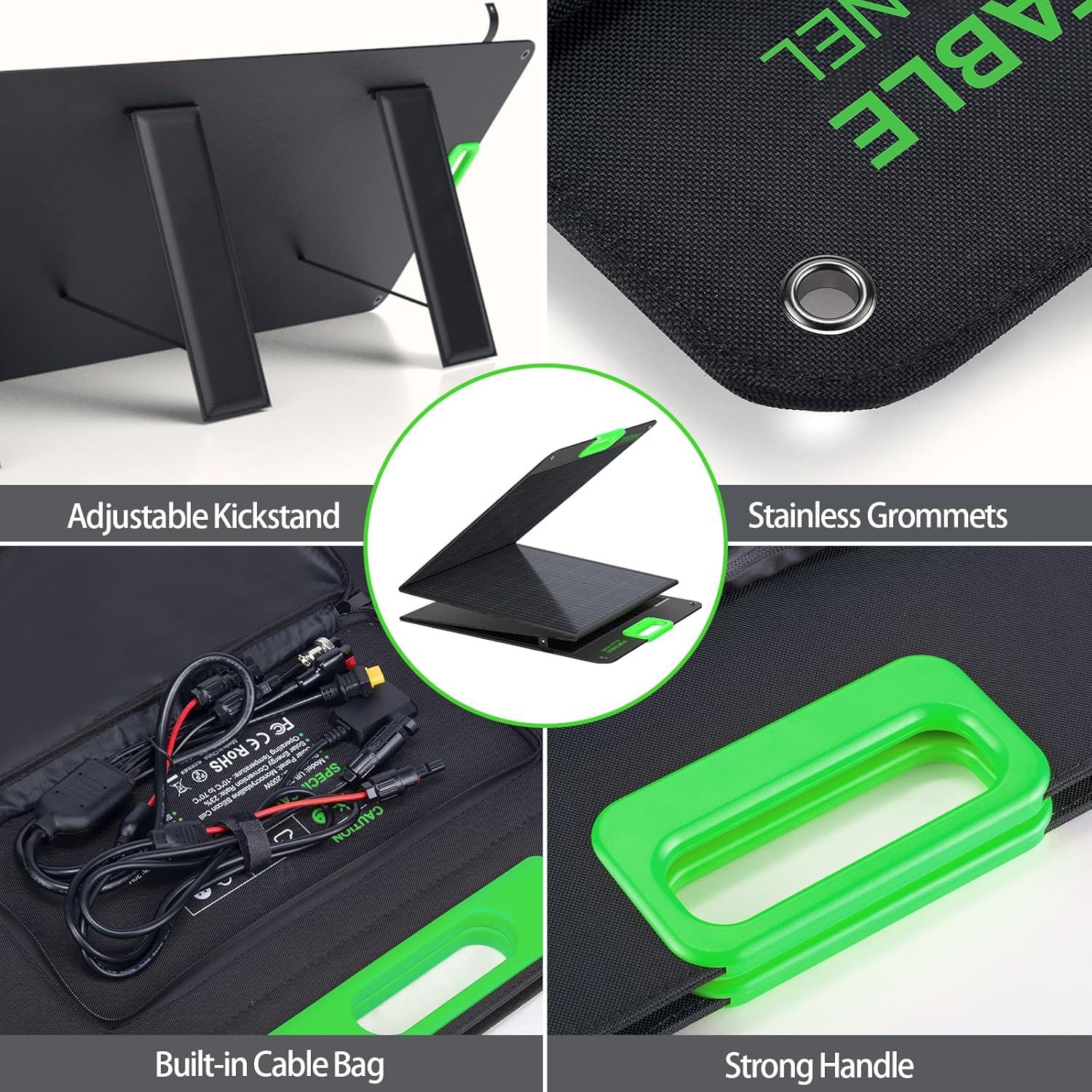 Thumbnail 4 de GRECELL 200W Portable Solar Panel ☀