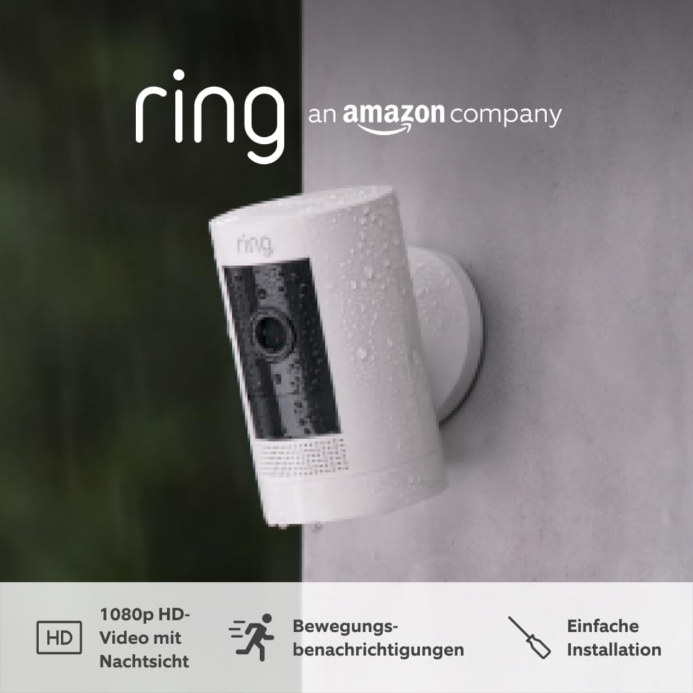 Thumbnail 6 de Ring Außenkamera Akku (2er-Set) – Stick Up Cam Battery | WLAN, 1080p, wetterfest, Alexa-kompatibel