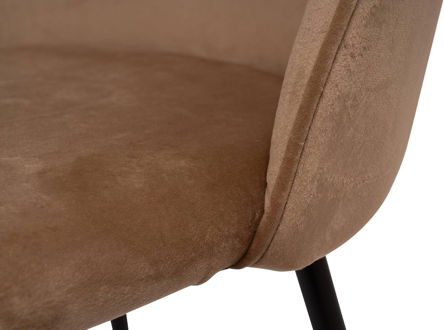 Detalle 2 de DMORA Stinson, set 2 sedie in velluto beige