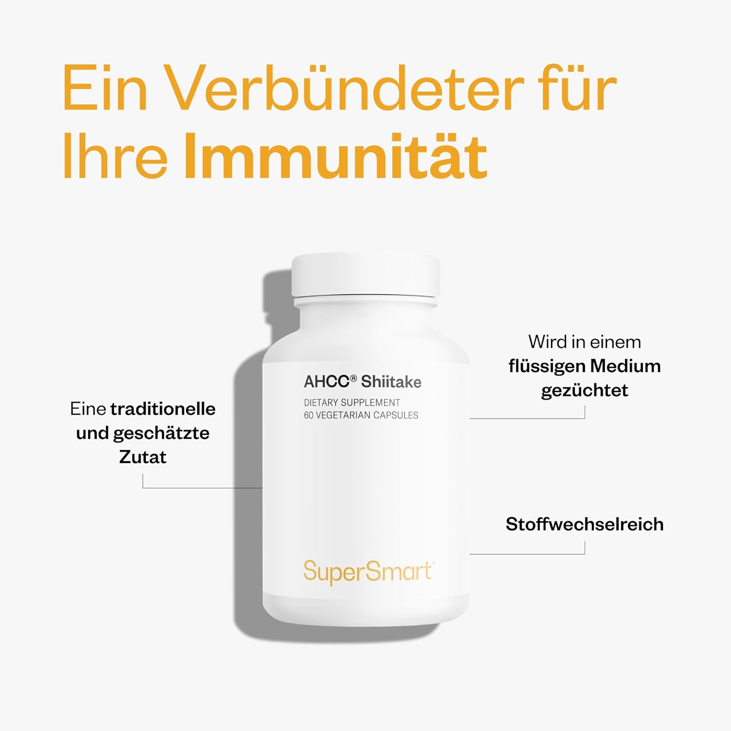 Thumbnail 2 de Shiitake (AHCC) Shiitake Mycelium Extrakt von Lentinus edodes – vegan, glutenfrei