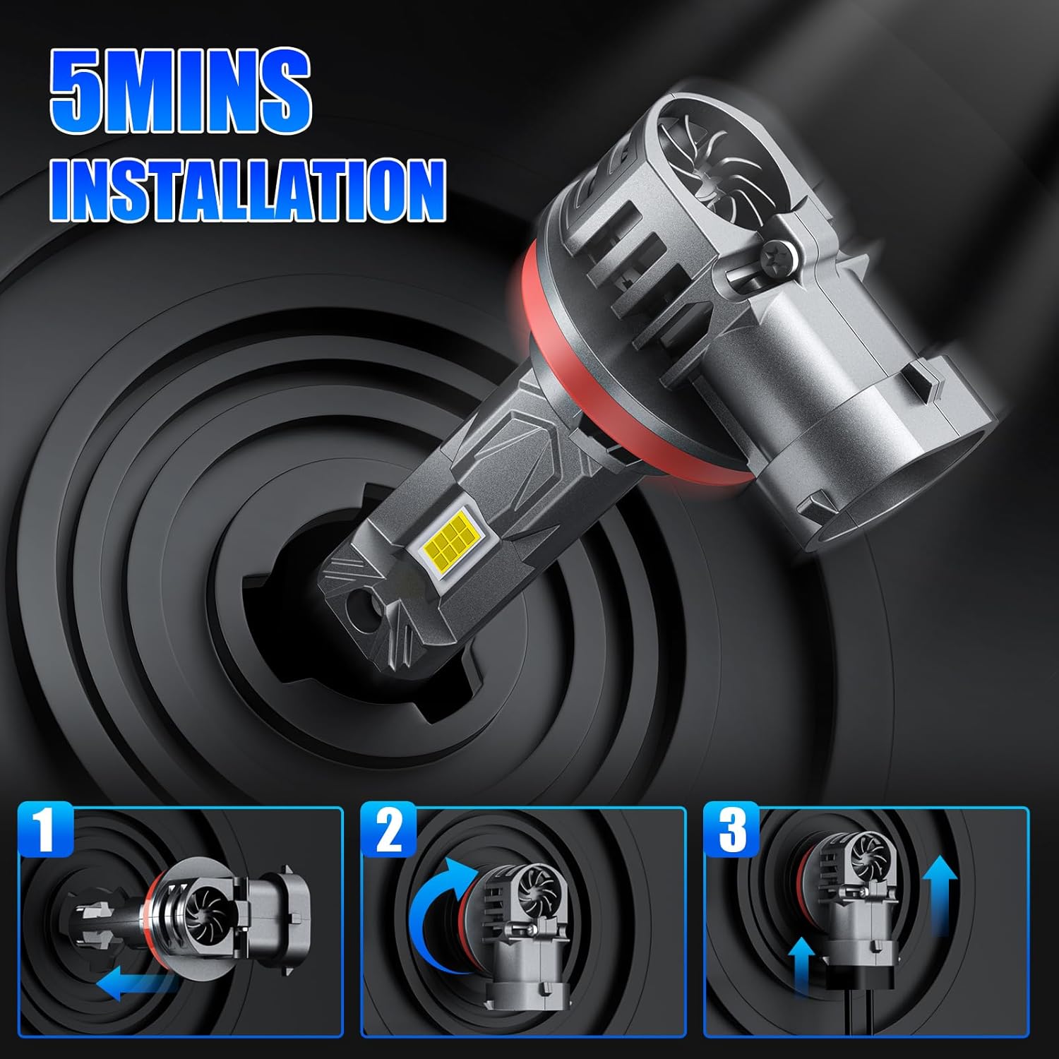 Detalle de rimthin H11 Fog Light Bulbs 50,000h