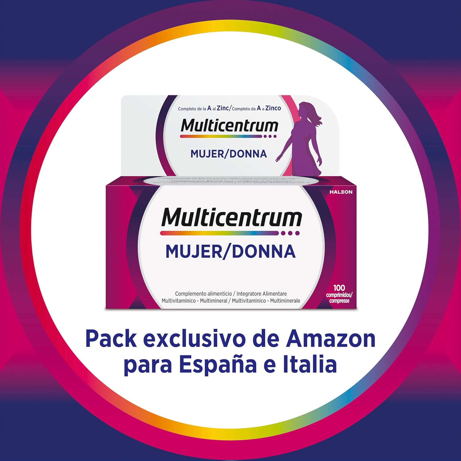 Detalle 2 de Multicentrum Mujer Multivitamínico con Zinc y Vitamina C 💊