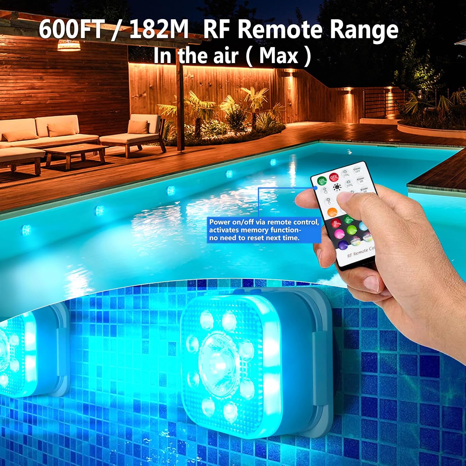 Thumbnail 6 de HL Unterwasser Licht RGB 3000mAh