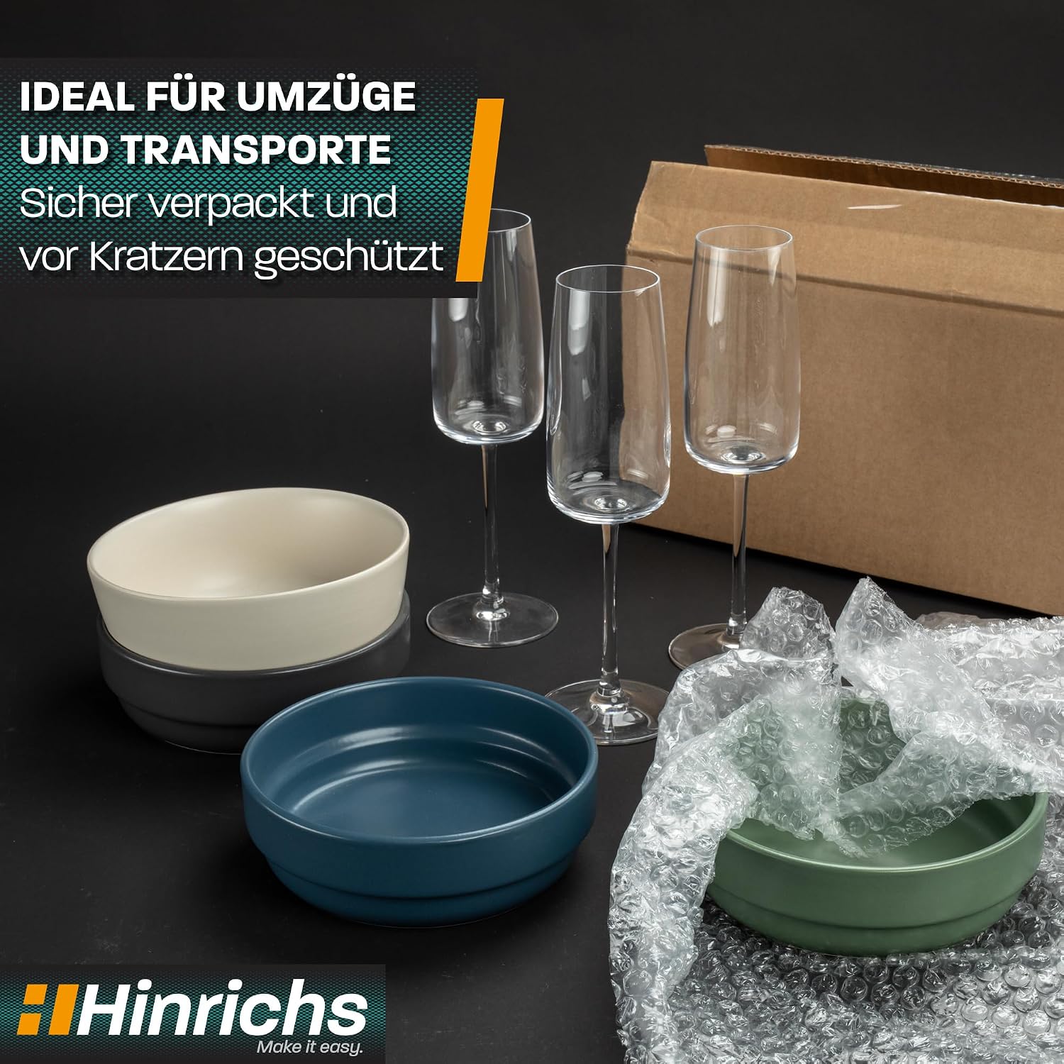 Detalle 1 de Hinrichs Luftpolsterfolie 10 m x 40 cm