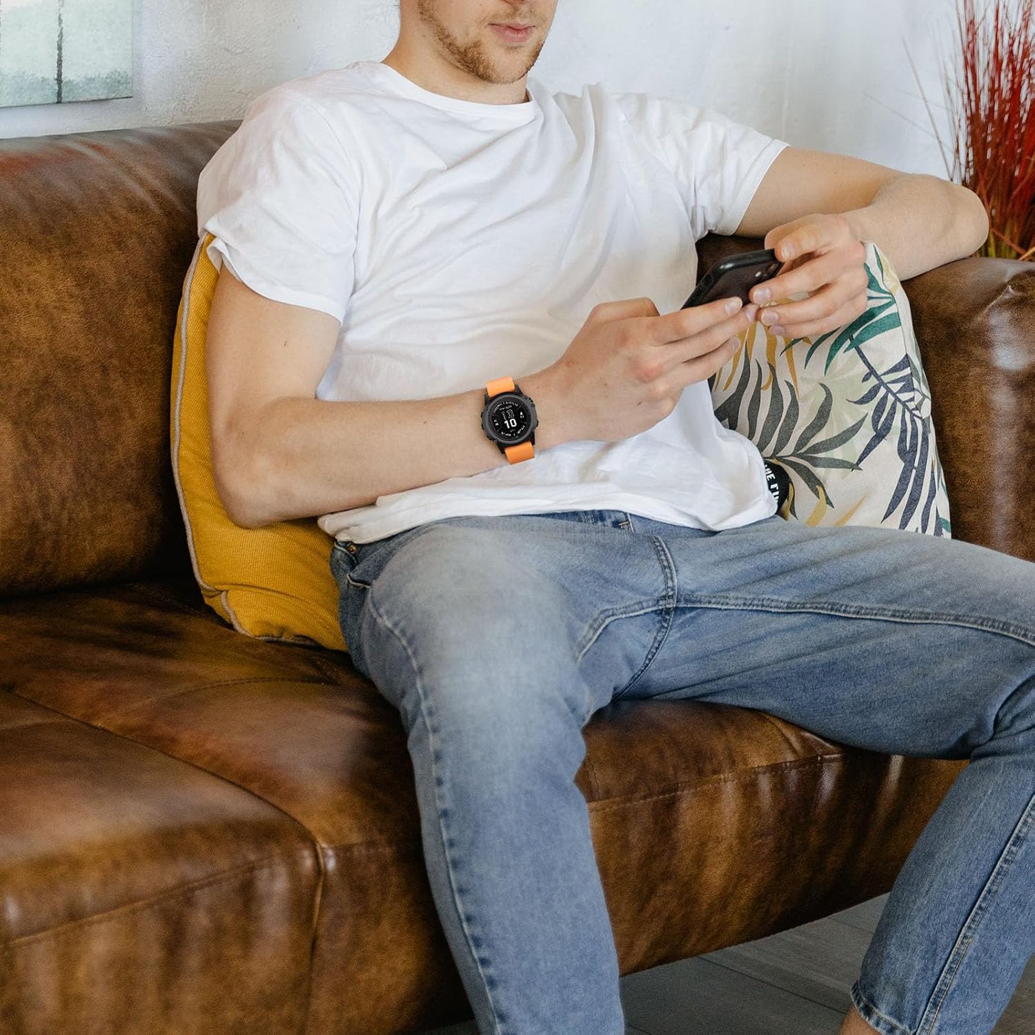 Thumbnail 6 de Tuocal 22mm QuickFit Strap for Garmin Fenix Series and More