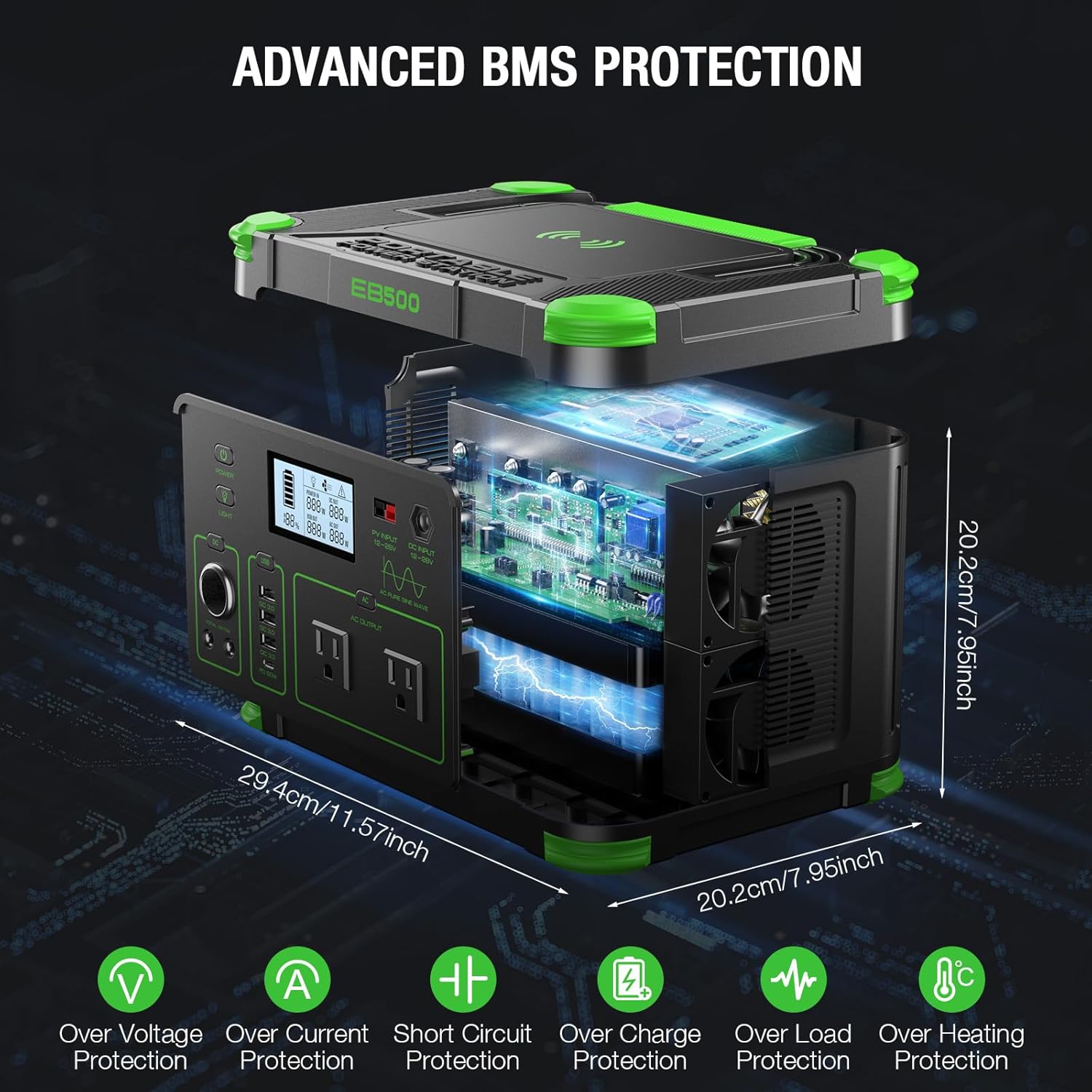 Thumbnail 5 de Portable Power Station 519.48Wh