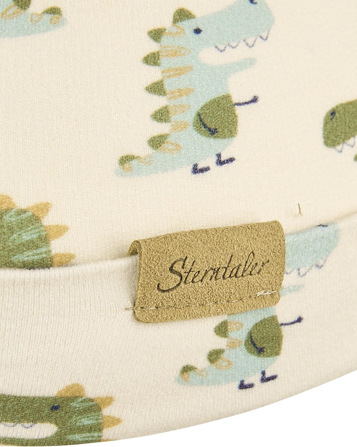 Detalle de Sterntaler Jungen Beanie-Dinos – weiche Mütze mit zwei Tragevarianten