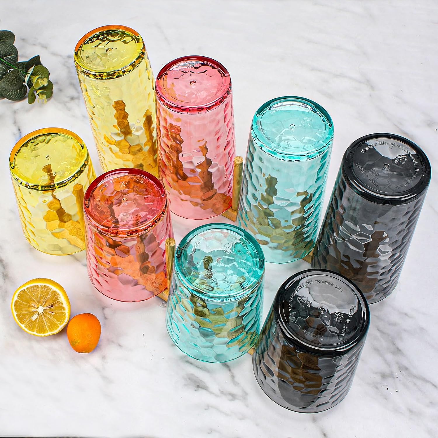 Detalle 1 de AKMQYM Plastic Tumblers 8-Pack