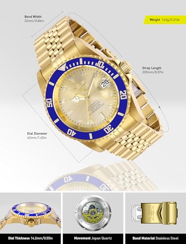 Detalle de Invicta Pro Diver Reloj Automático 42 mm