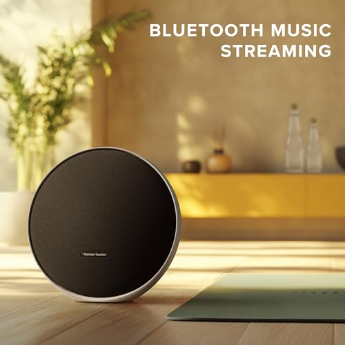Detalle de Harman Kardon Onyx Studio 9: Portable Bluetooth Speaker with Auracast and Self-Tuning