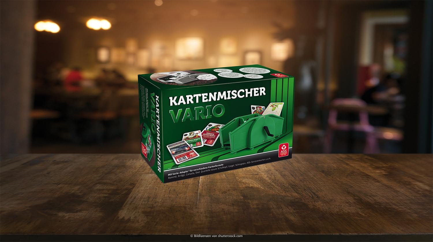 Detalle 2 de ASS Altenburger 22574033 Vario Card Mixer Manual Card Shuffler