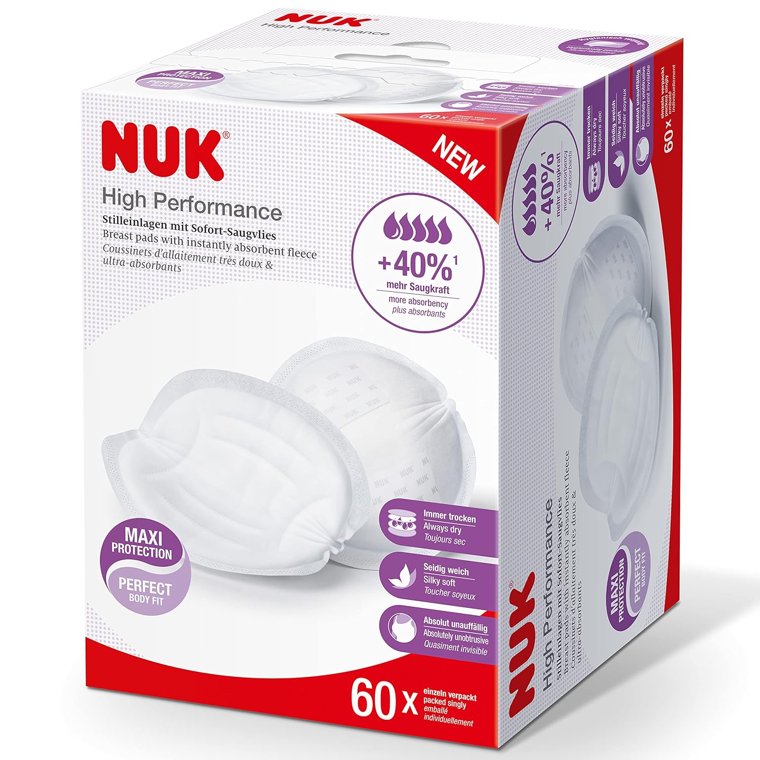 Thumbnail 5 de NUK High-Performance Stilleinlagen 40% mehr