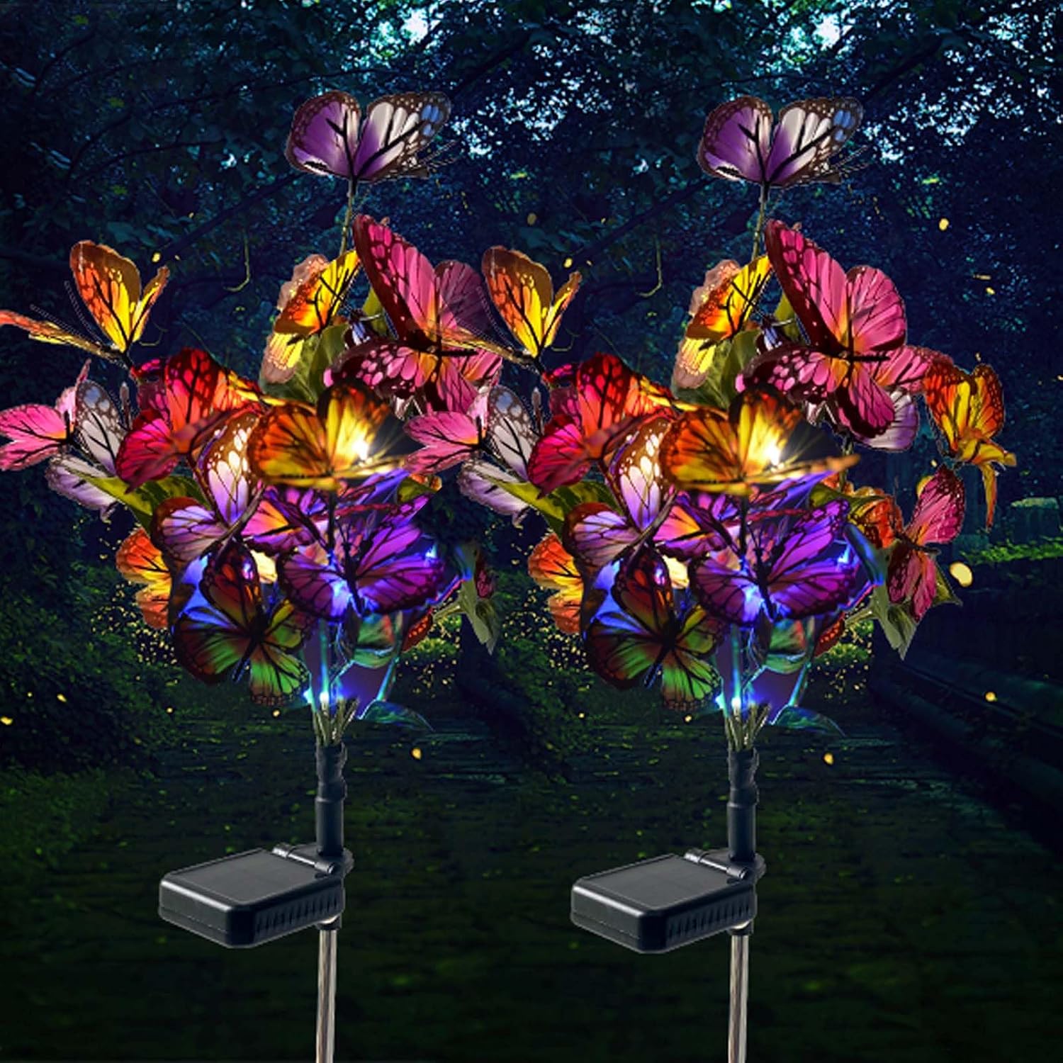 Detalle de IGRARK Solar Power Garden Lights 2 Pack