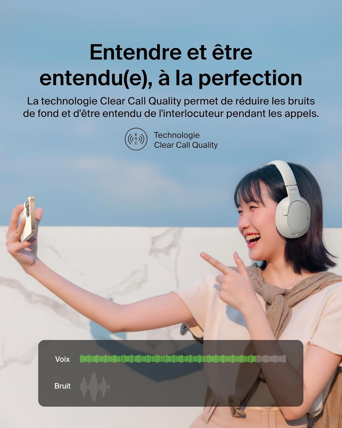 Thumbnail 2 de Belkin SoundForm Surround Casque Bluetooth