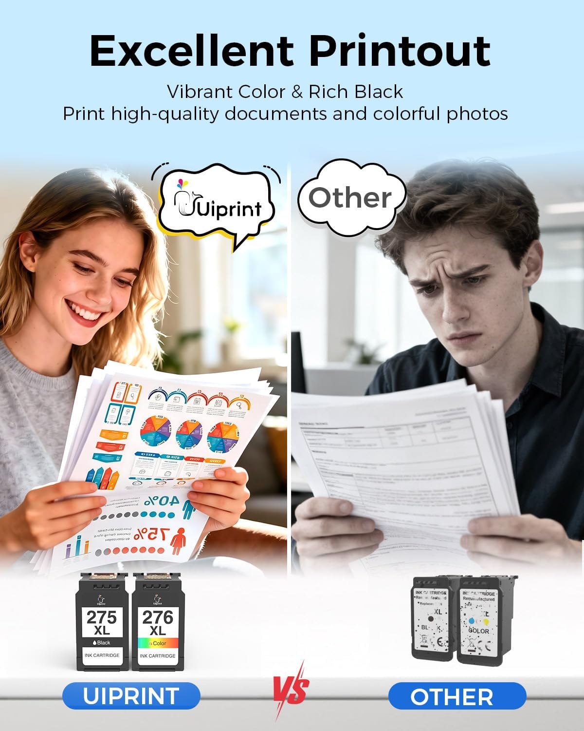 Detalle 2 de Uiprint Ink Cartridges 275XL