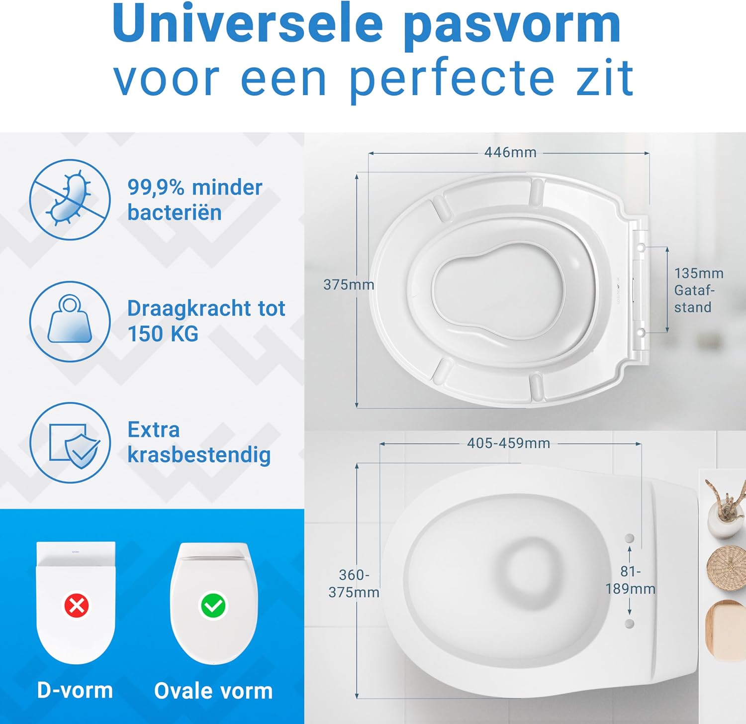 Detalle 2 de LOBENSWERK 96039 toiletbril met uitneembaar kinderzitje van Duroplast