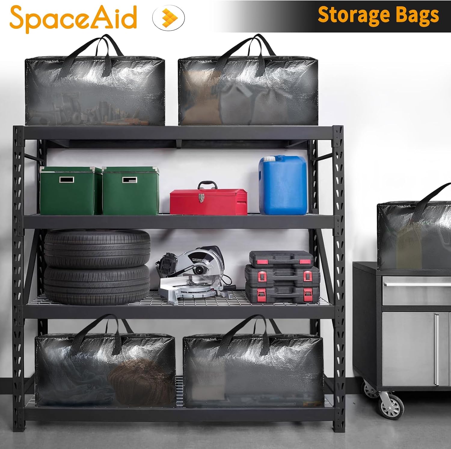 Thumbnail 2 de SpaceAid Heavy Duty Moving Bags 8-pack