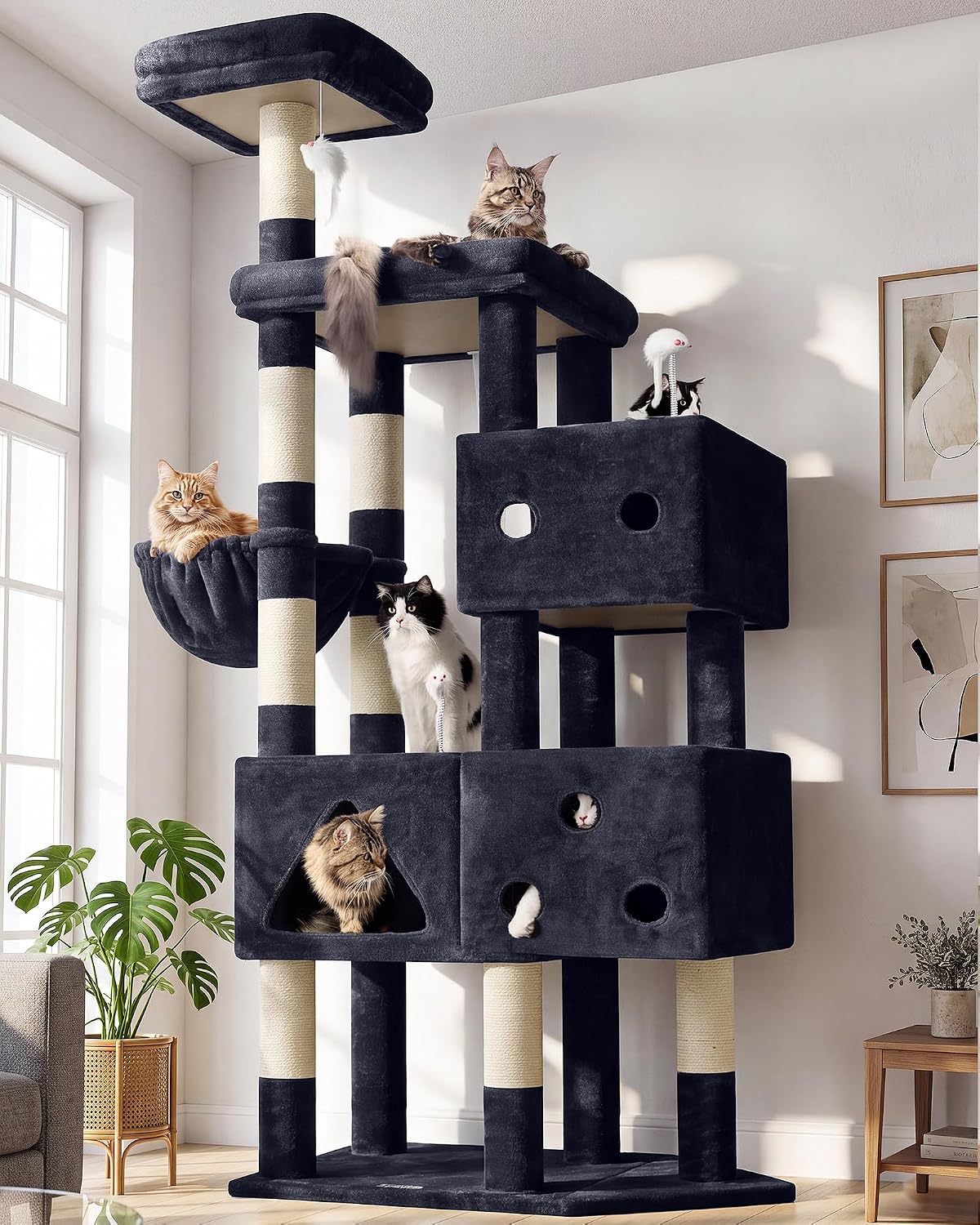 Detalle de Globlazer Cat Tower, 81-Inch