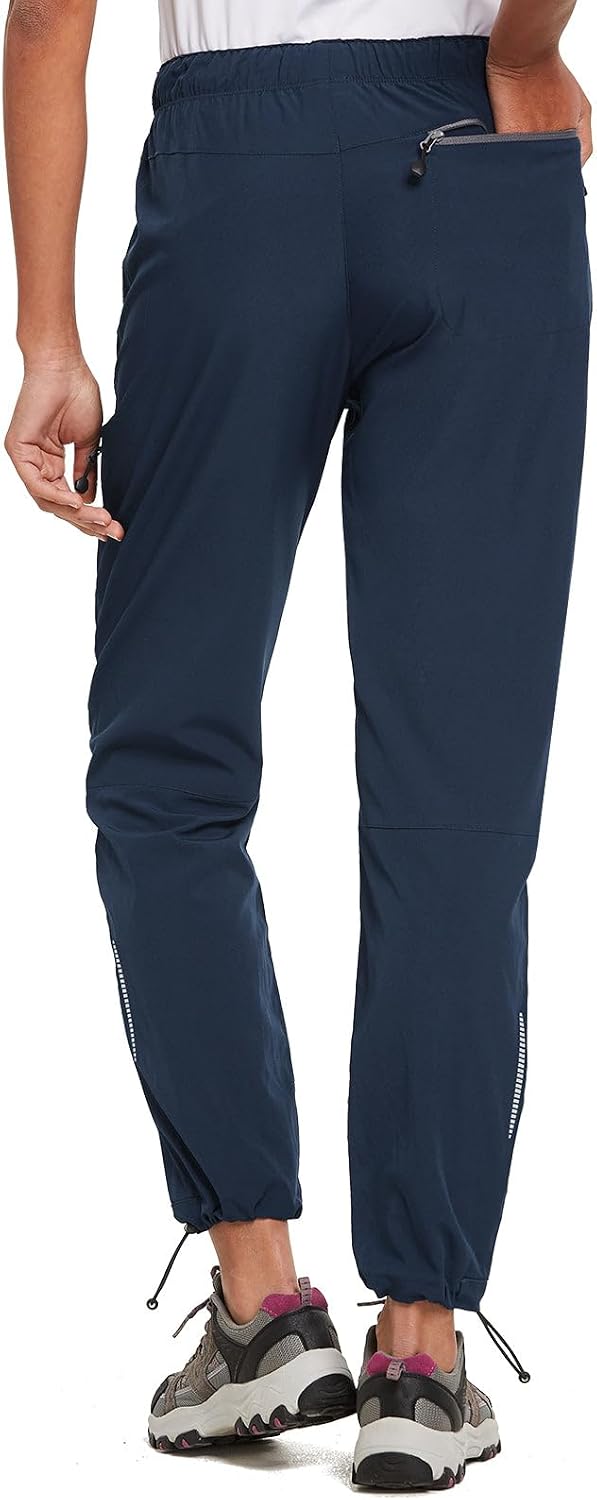 Detalle 2 de baleaf Damen Outdoorhose Wanderhose – Wasserdicht, Schnelltrocknend, Capris mit UV-Schutz UPF 50+