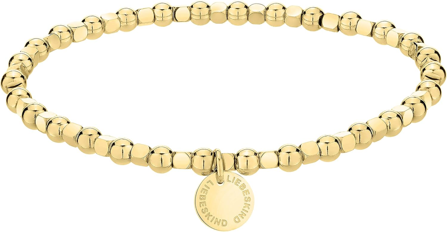 Thumbnail 2 de LIEBESKIND BERLIN Beads Armband – Kleine Kugeln aus Edelstahl & Edelstein, Filigran-Schmuck für Damen