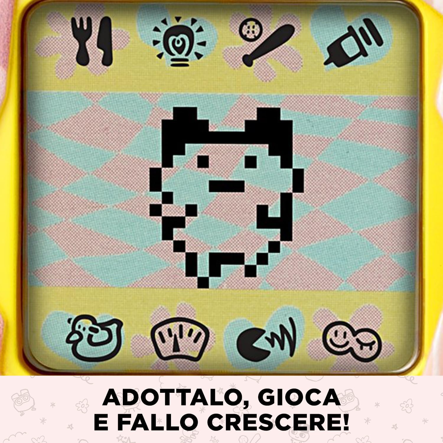Detalle de Tamagotchi Originale Art Style di Bandai – Animale Elettronico Interattivo con Schermo a Colori