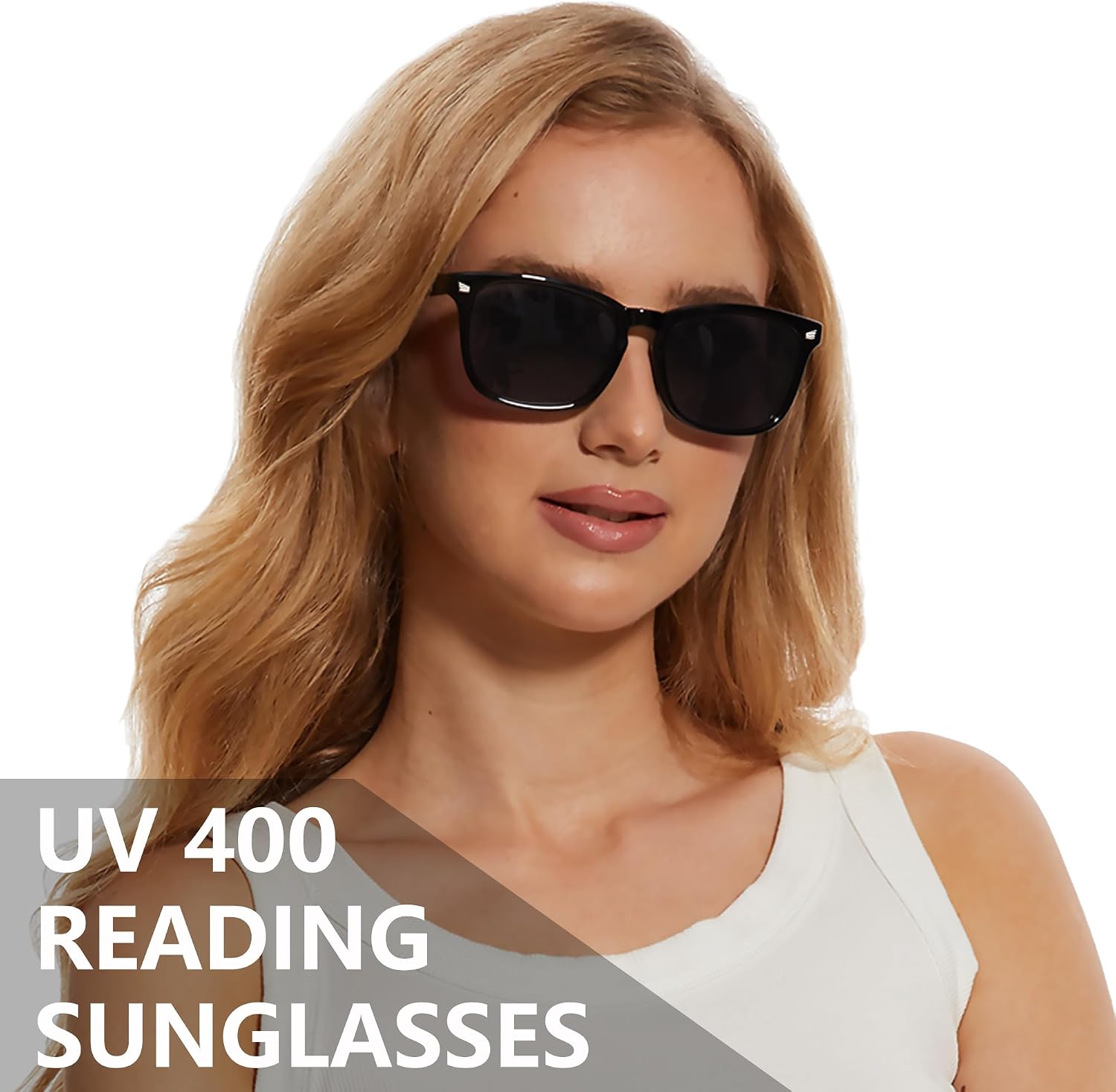 Thumbnail 1 de Fsread 3 Pack Reading Sunglasses: UV400 Protection, Wide Reading Zone, Classic Frames