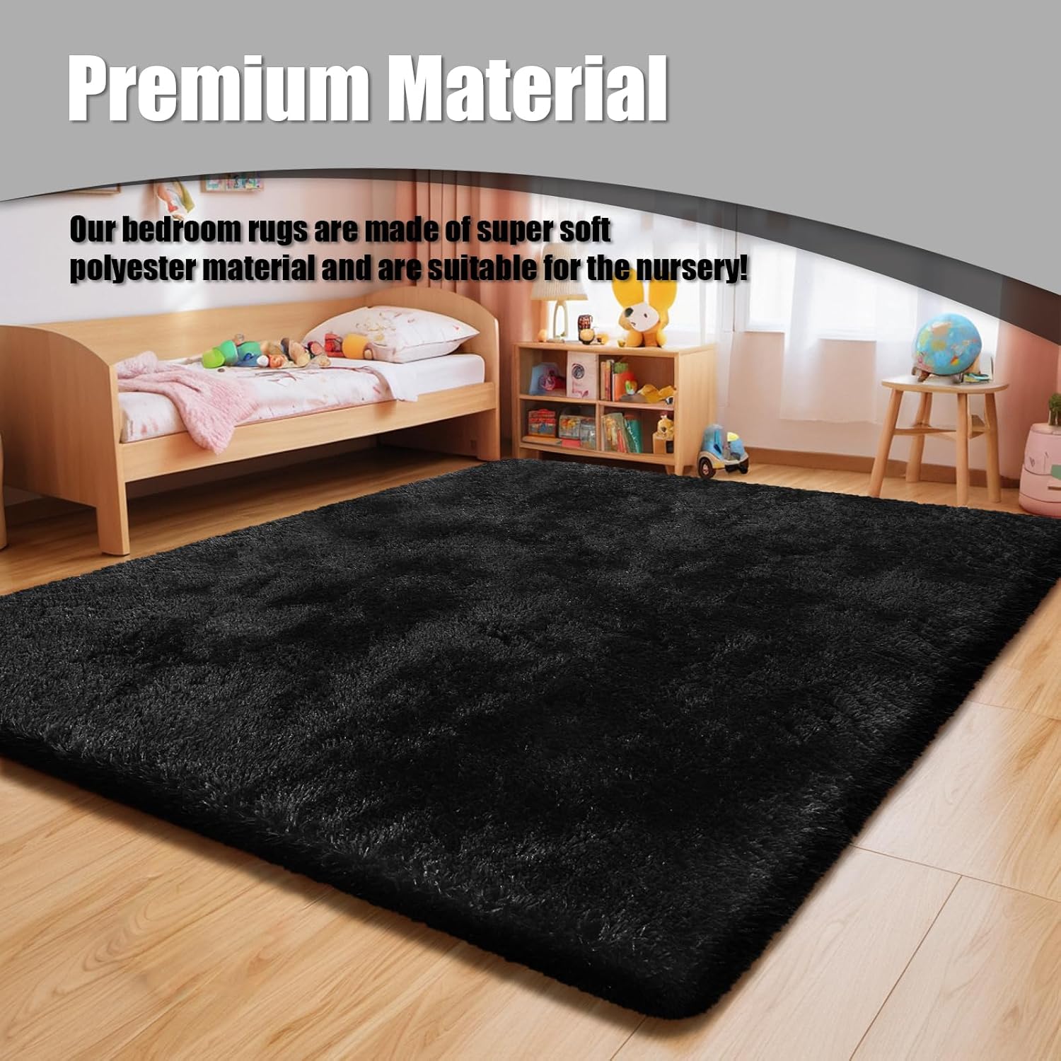 Thumbnail 6 de 8x10 Shag Rugs for Living Room 🛋