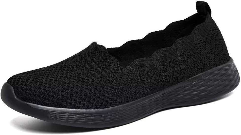 Detalle de Puxowe Damen Slip On Sneaker Leichtatmungsaktiv