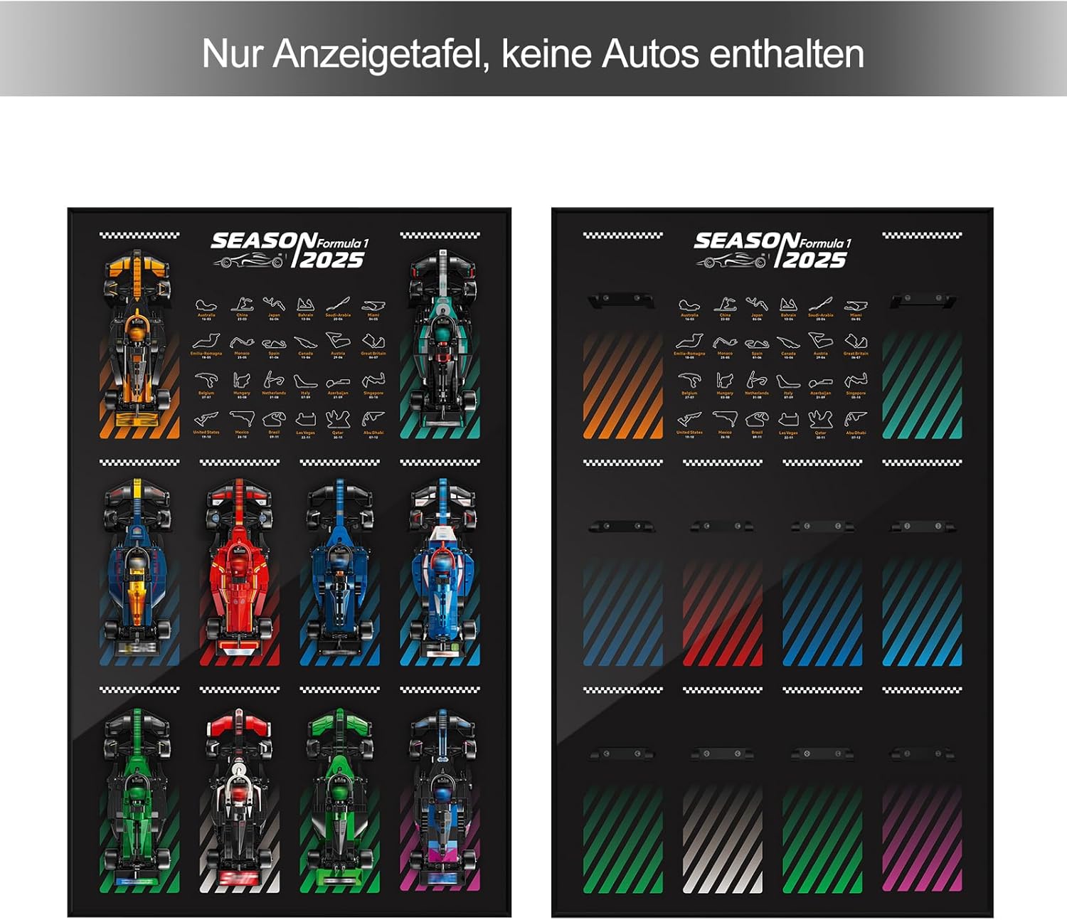Thumbnail 1 de cooldac Display Wallboard für LEGO F1