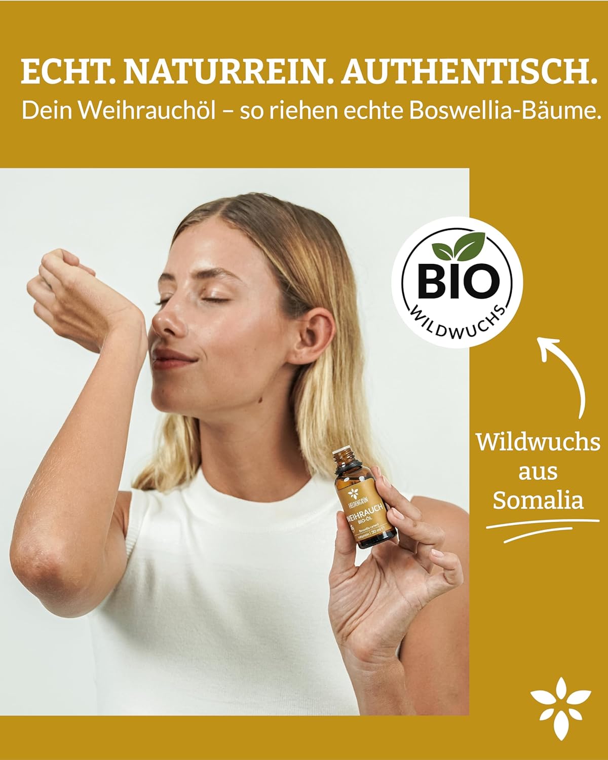 Detalle 2 de Heldengrün BIO Weihrauchöl 10 ml