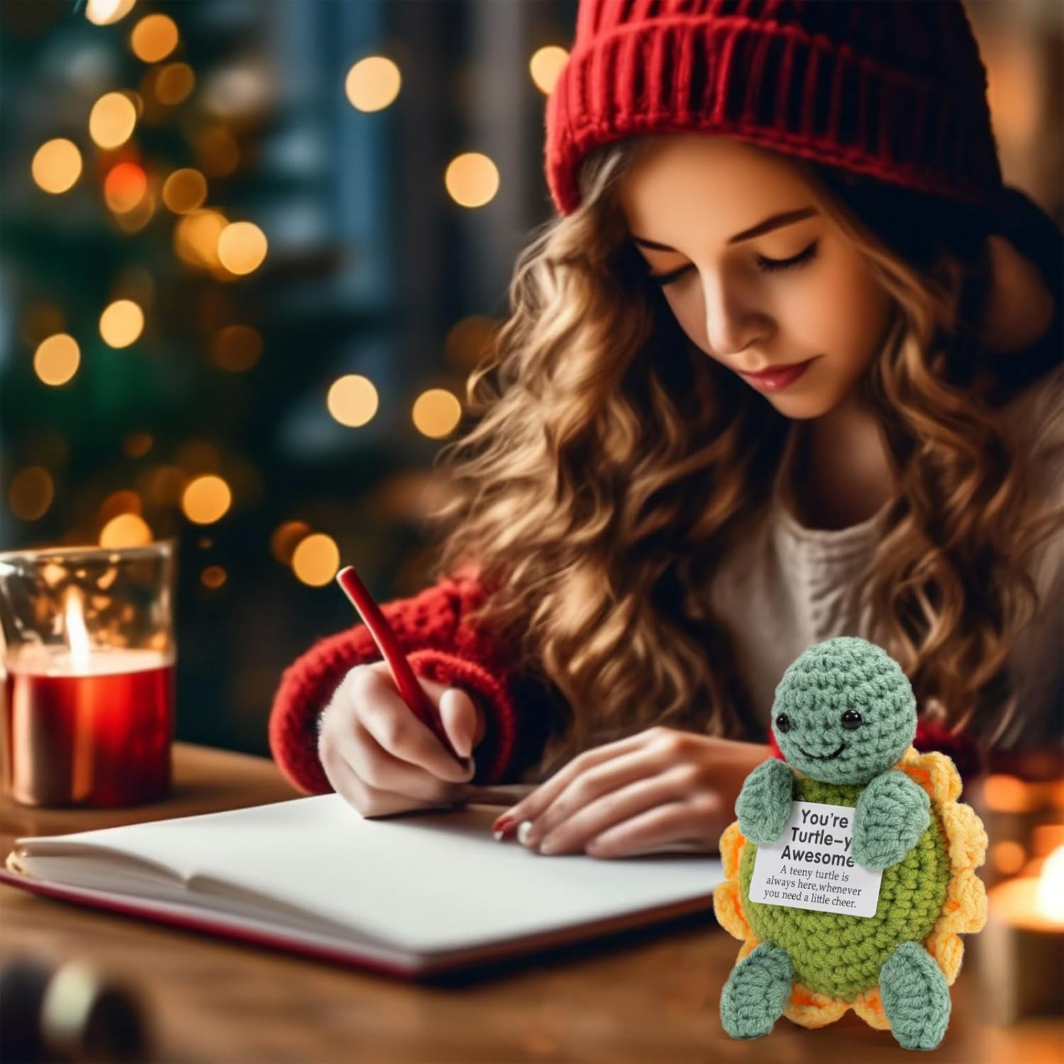 Thumbnail 5 de Bafiwu Funny Positive Turtle Gift