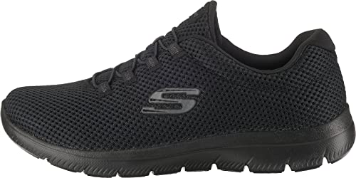 Thumbnail 1 de Skechers Summits 12985 para mujer en Black Mesh: zapatillas deportivas con ajuste elástico