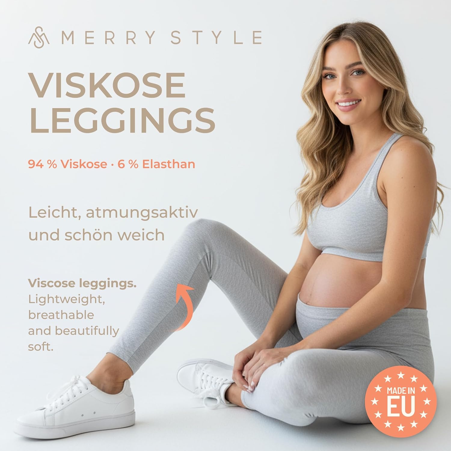 Thumbnail 4 de Merry Style MS10-297 Umstandsleggings lang