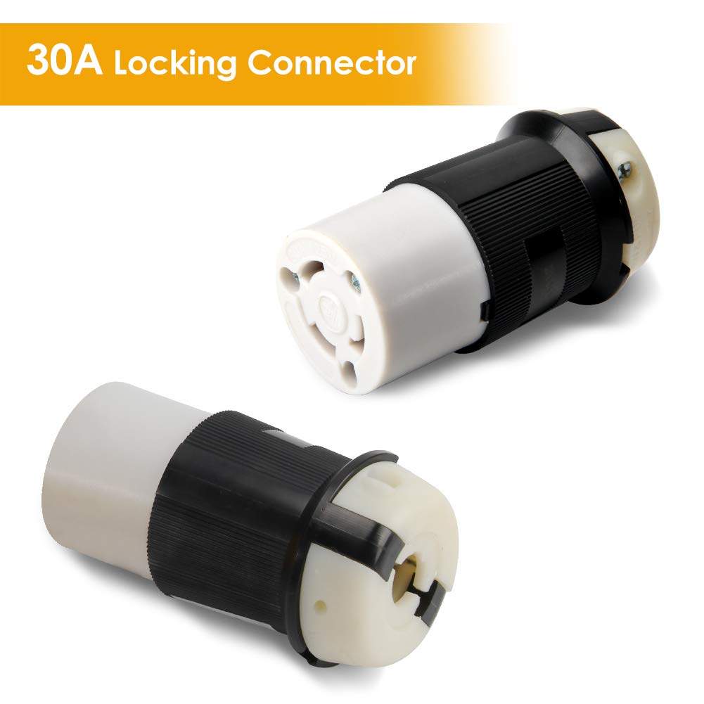 Detalle de OPL5 RV power inlet 30A