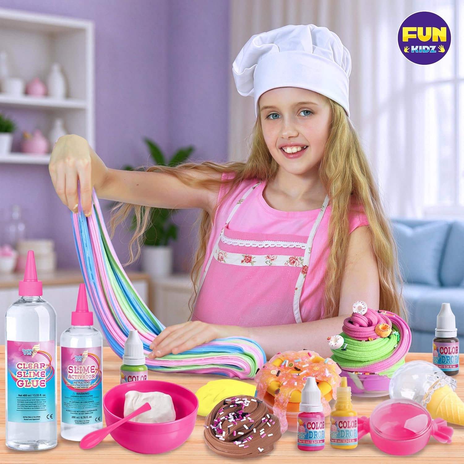 Detalle 2 de FunKidz Butter Slime Kit Ages 8-12