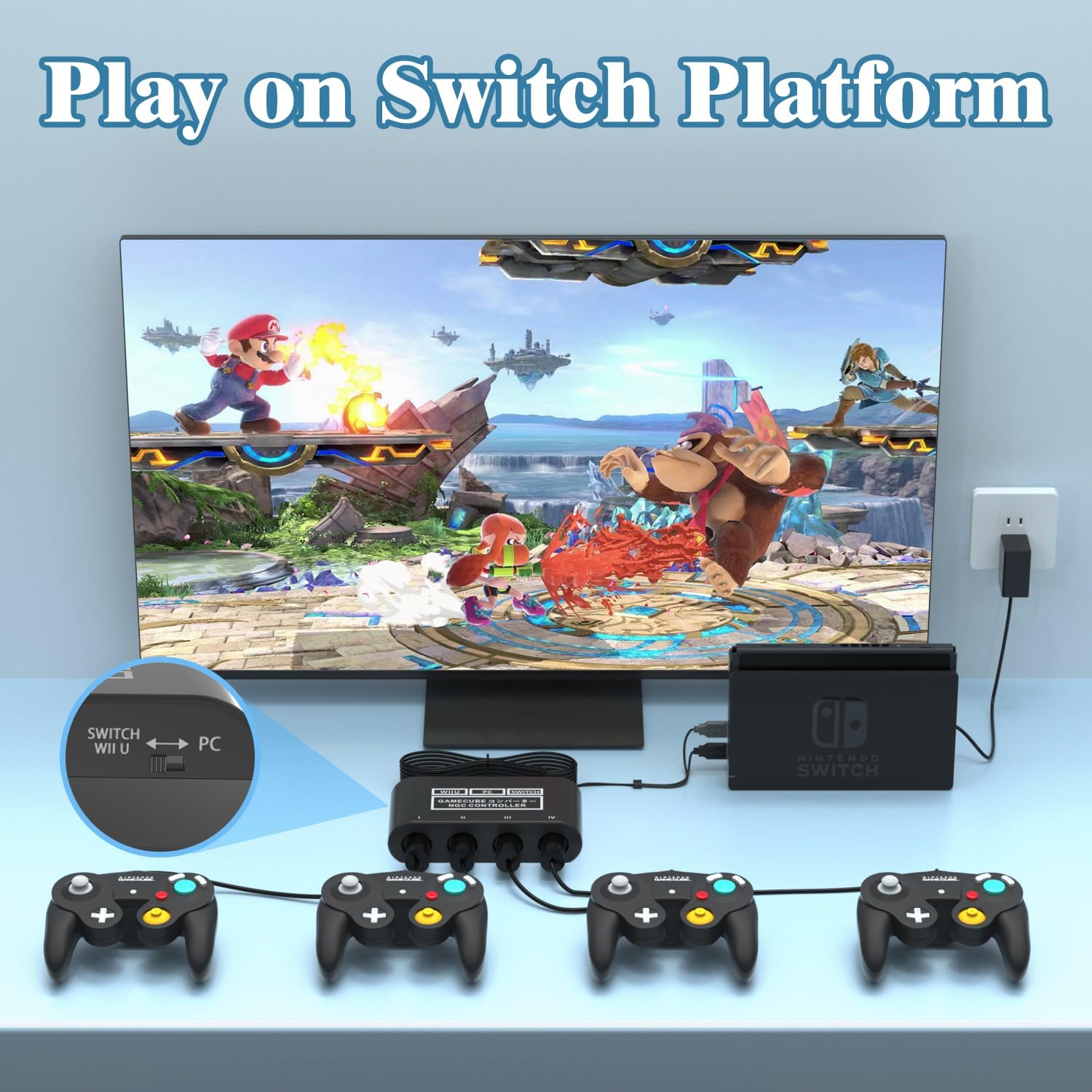 Detalle 2 de pdobq Gamecube Adapter 180cm Cable