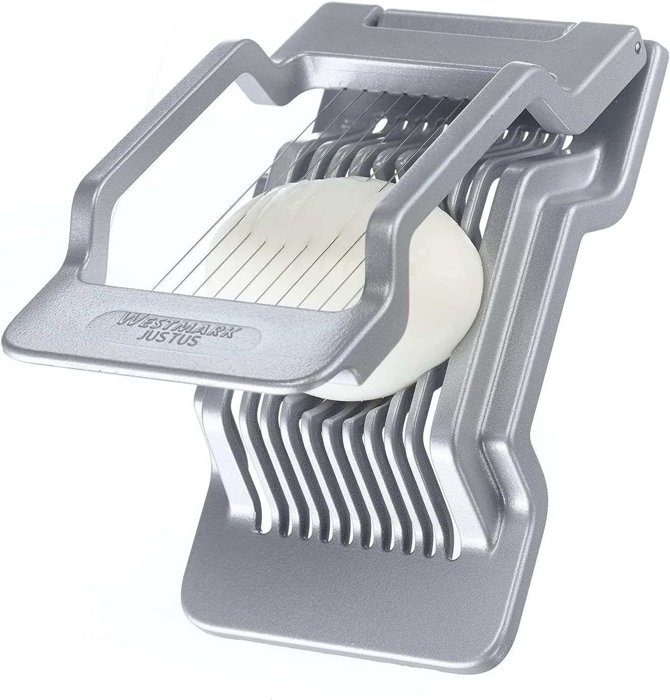 Detalle de Westmark 10202260 Justus eiersnijder met 10 RVS-snijdraadjes