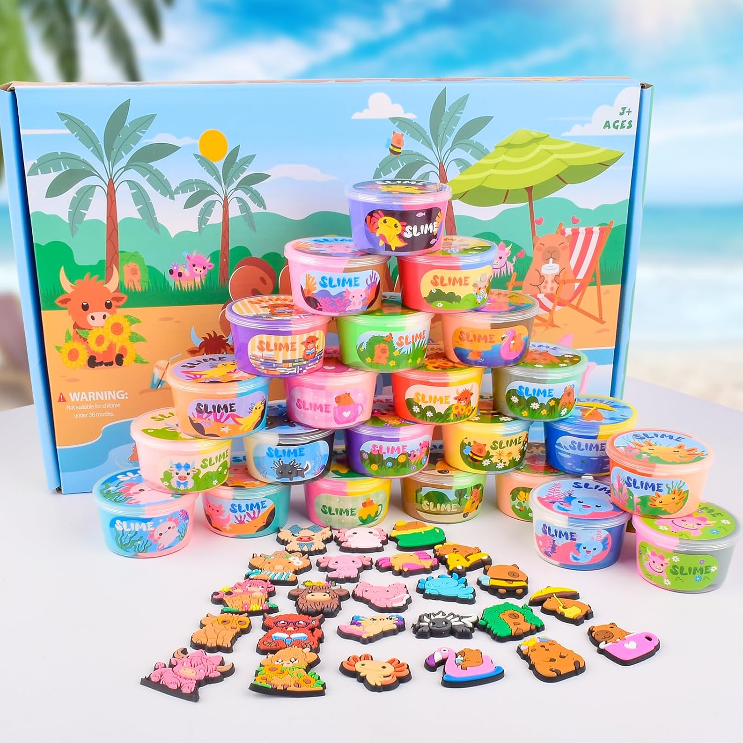 Thumbnail 4 de 24 Pack Axolotl Butter Slime Kit