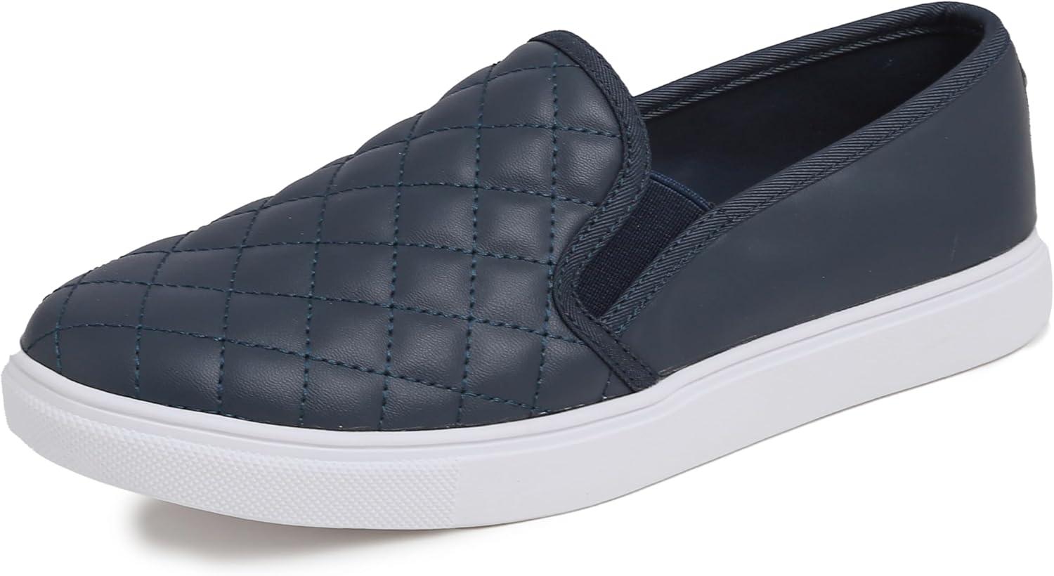 Detalle de Feversole Women's Fashion Slip-On Trainer: Casual Flat Loafers for Everyday Comfort