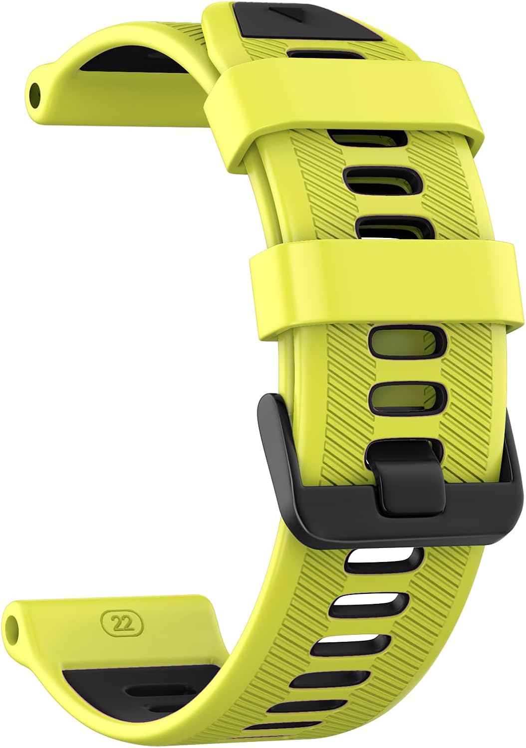 Detalle de U-LIMVE 22 mm silikonarmband för Garmin Forerunner och Fenix 5