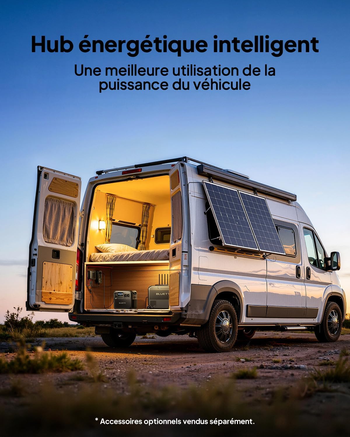 Thumbnail 2 de BLUETTI Elite 200 V2 & Charger 2 : station d’énergie portable LFP 2073,6 Wh pour camping et secours