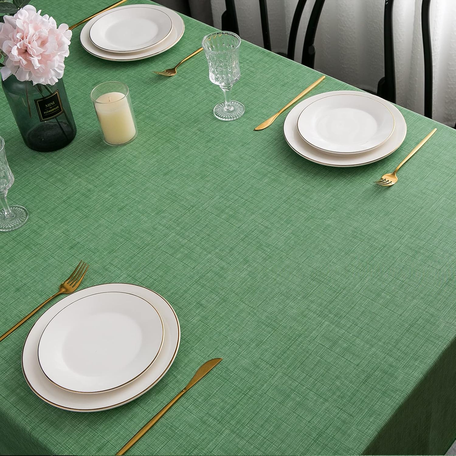 Detalle 2 de LIBERECOO Vinyl Tablecloth, 60" x 102