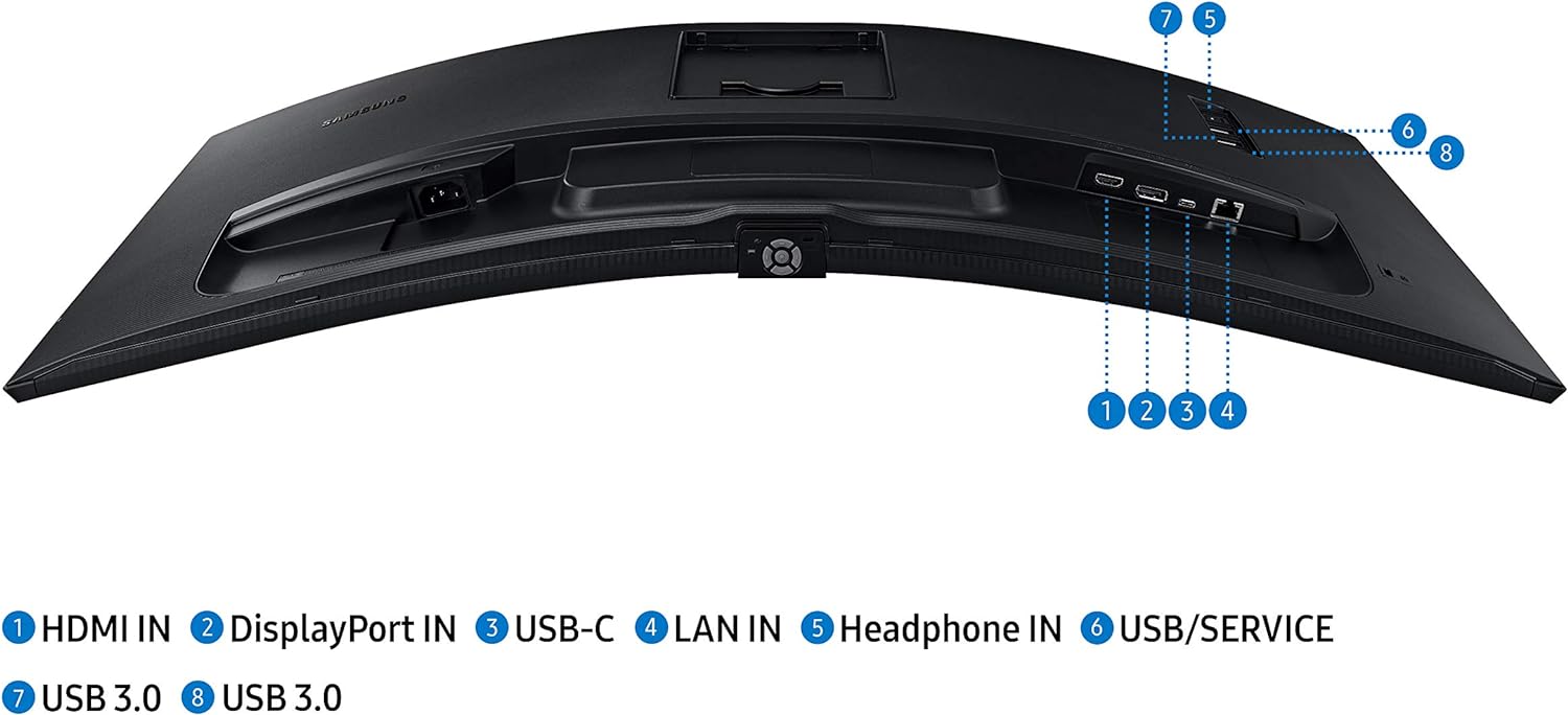 Thumbnail 6 de Samsung Viewfinity S65UA 34-inch Curved UltraWide QHD Monitor (USB-C, 100Hz, HDR10)