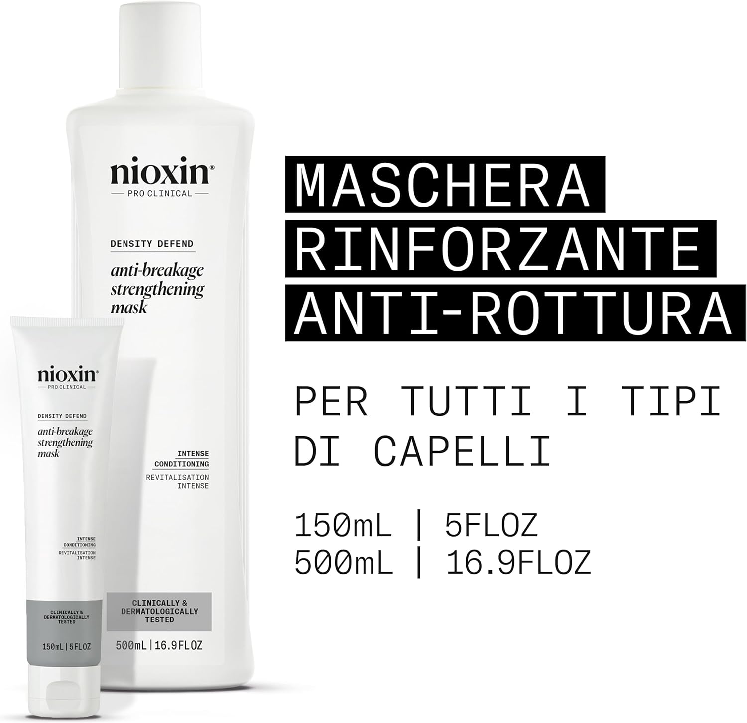 Thumbnail 1 de Nioxin Density Defend Anti-Breakage Strengthening Hair Mask with Vitamin C