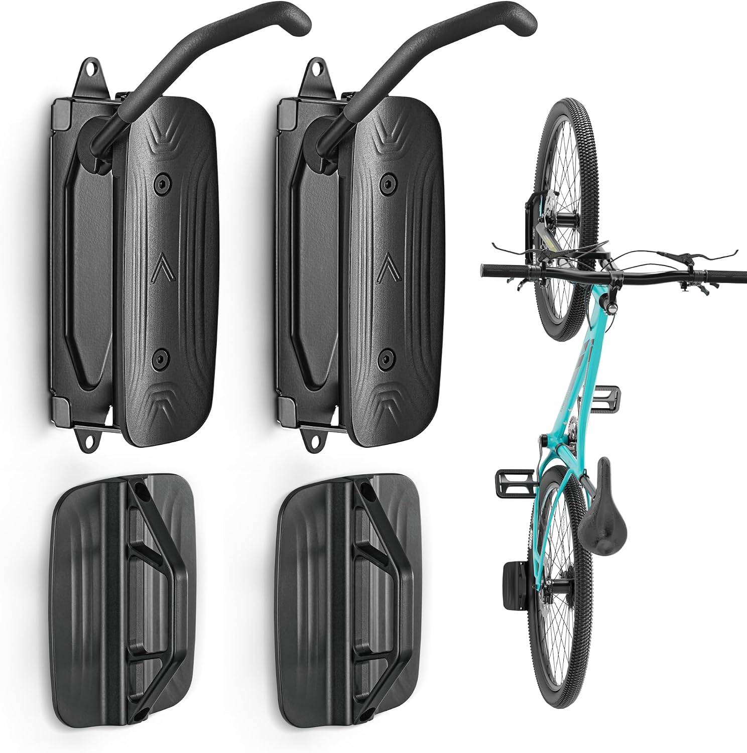 Detalle de monTEK Schwenkbare Fahrrad-Wandhalterung 30 kg