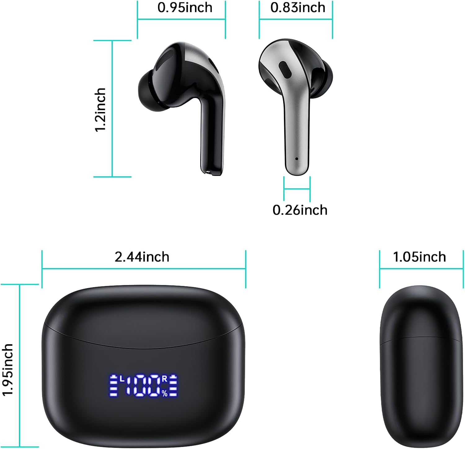 Thumbnail 6 de OKEEFE Wireless Earbuds
