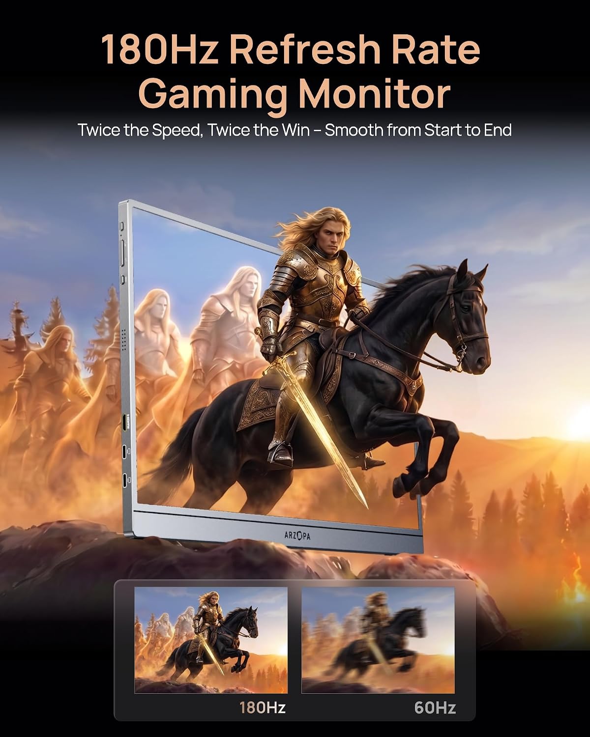 Detalle 2 de ARZOPA Z3FC 16.1" portable monitor