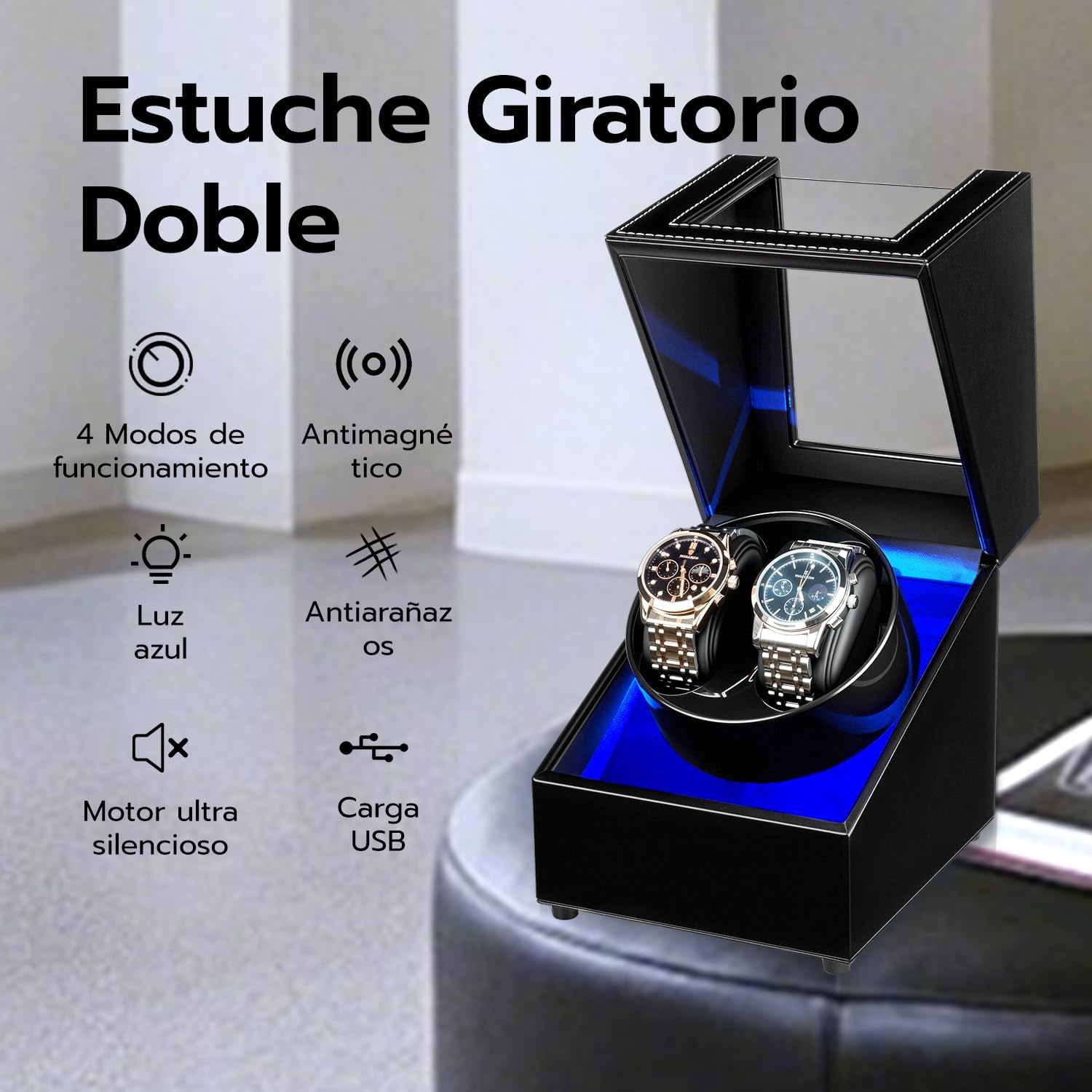 Thumbnail 1 de Mcbazel Caja Giratoria para 2 Relojes